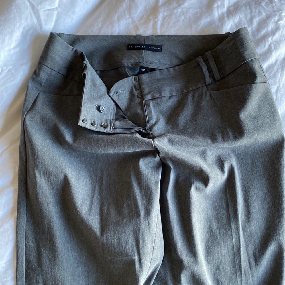 Tall- The Limited Exact stretch boot cut dress pant 14Long